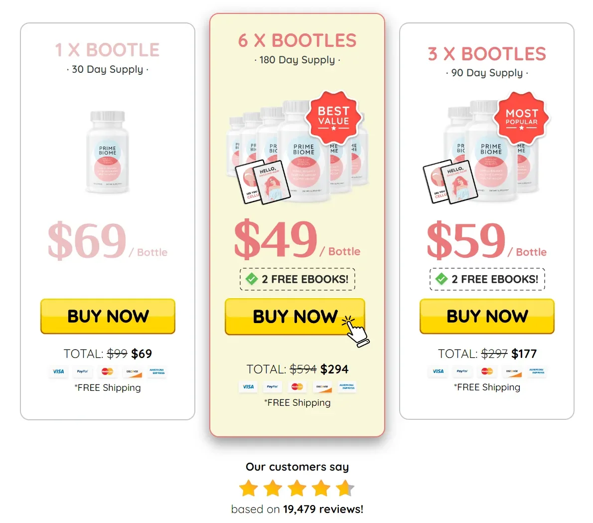 buy PrimeBiome from official website